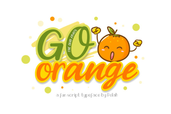 Go Orange Font