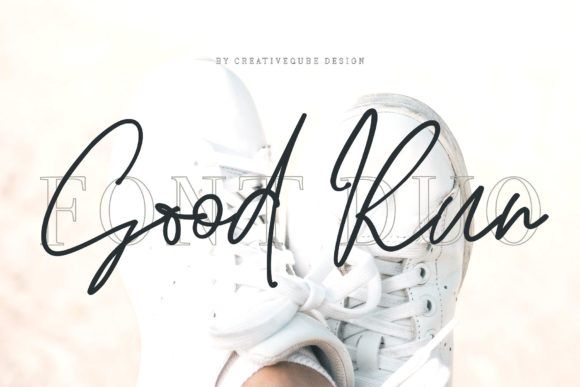 Good Run Duo Font Poster 1