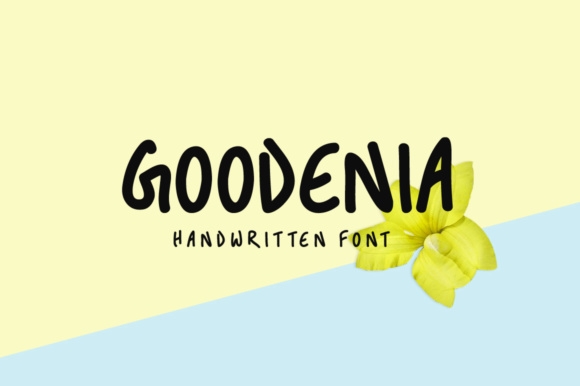 Goodenia Font Poster 1