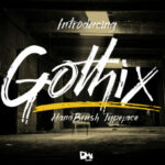 Gothix Font Poster 1