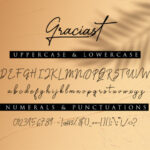 Graciast Font Poster 9