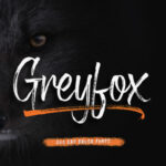 Greyfox Font Poster 1