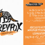 Greyfox Font Poster 3