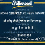 Guttenwell Font Poster 8