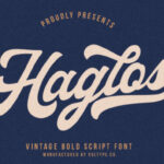 Haglos Font Poster 1