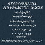 Haglos Font Poster 8