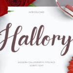 Hallory Font Poster 1