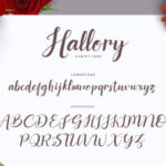 Hallory Font Poster 6