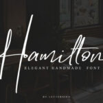 Hamilton Font Poster 1