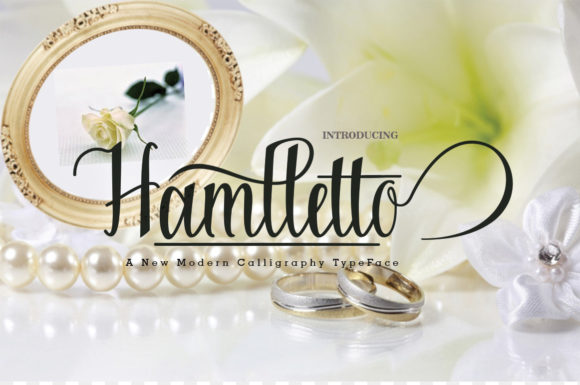 Hamlletto Font Poster 1