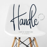 Handle Font Poster 1