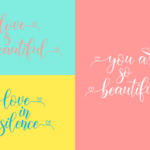 Harelia Script Font Poster 3