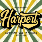 Harpert Font Poster 1