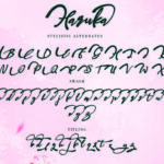 Haruka Font Poster 5