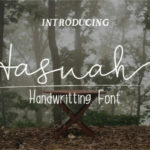 Hasnah Font Poster 1