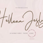 Hellena Jeslyn Duo Font Poster 1