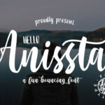 Hello Anissta Font Poster 1