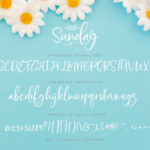 Hello Sunday Font Poster 8