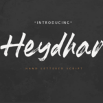 Heydhar Font Poster 1