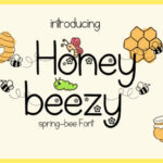 Honey Beezy Font Poster 1