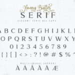 Honey Butter Trio Font Poster 15