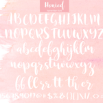 Honied Font Poster 6