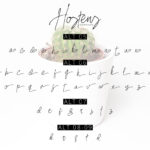 Hostens Signature Font Poster 16