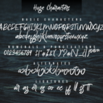 Huge Font Poster 9