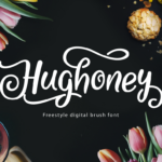 Hughoney Font Poster 1