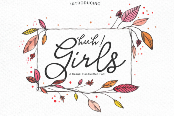 Huh! Girls Font