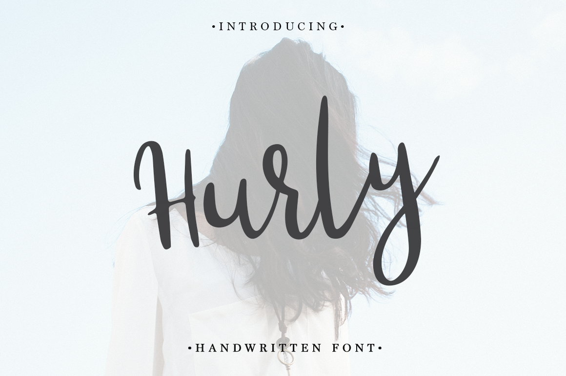 Hurly Font Poster 1