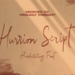 Hurrion Font Poster 1