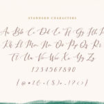 Hyldae Script Font Poster 9