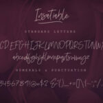 Insatiable Script Font Poster 2