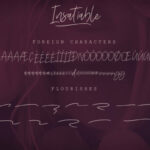 Insatiable Script Font Poster 3