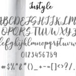 Instyle Font Poster 7