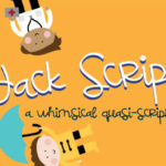 Jack Script Font Poster 1