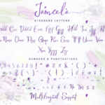 Jameela Font Poster 5