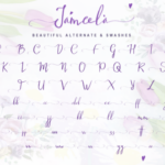 Jameela Font Poster 6