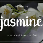 Jasmine Font Poster 1