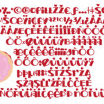 Jelly Doughnut Font Poster 3