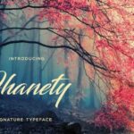 Jhanety Font Poster 1