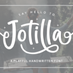 Jotilla Font Poster 1