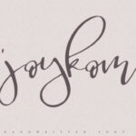 Joykom Font Poster 1