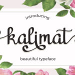 Kalimat Font Poster 1