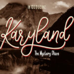 Karyland Duo Font Poster 1