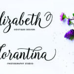 Kasandra Script Font Poster 9