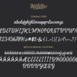 Kastella Font Poster 12