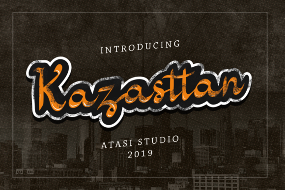 Kazasttan Font