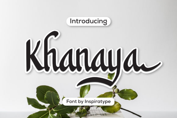 Khanaya Font Poster 1